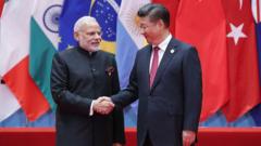 India and China strive to reset ties but with caution