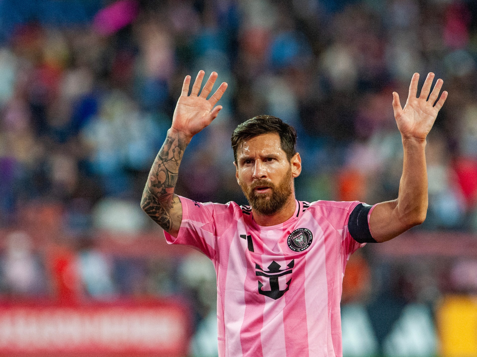 Messi scores two goals, sets new MLS record in Inter Miami win