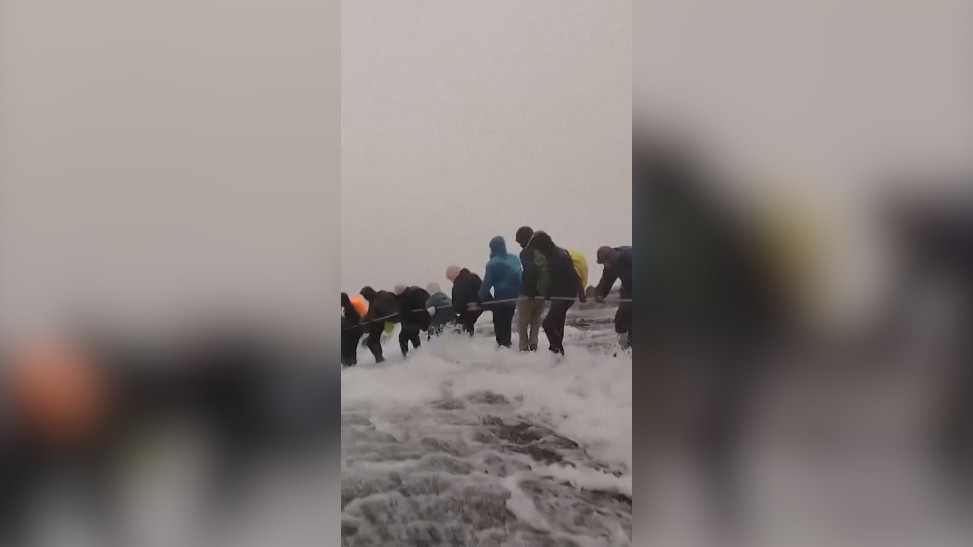 Hikers brave torrential rain on Malaysia’s Mount Kinabalu