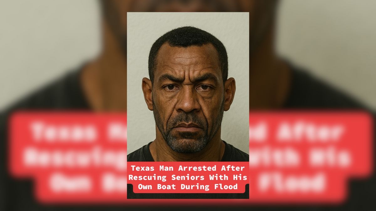 Texas man Deshawn Miller arrested for boat rescues during flooding?