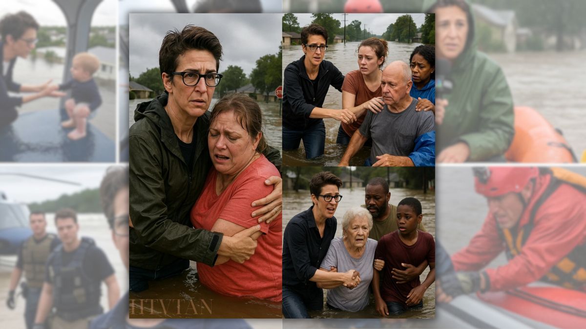 Slew of misleading claims surrounds Rachel Maddow in Texas floods aftermath