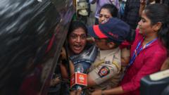 Row over language turns violent in India’s richest state