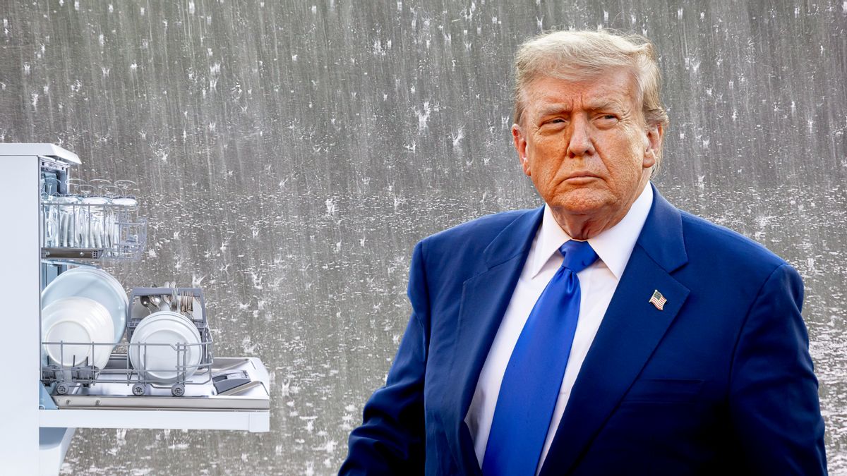 Debunking claim Trump ranted about washing machines during statement about July 2025 Texas floods