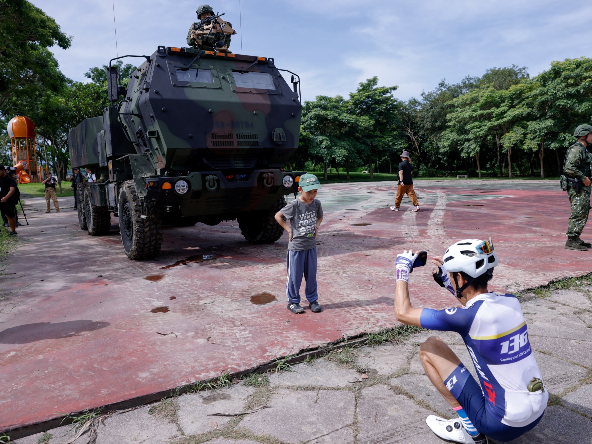 Taiwan deploys advanced US rockets in closely watched part of annual drills