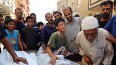 Gaza officials say children killed in strike as Israeli military admits ‘error’
