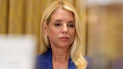 Trump defends US Attorney General Pam Bondi over Epstein files