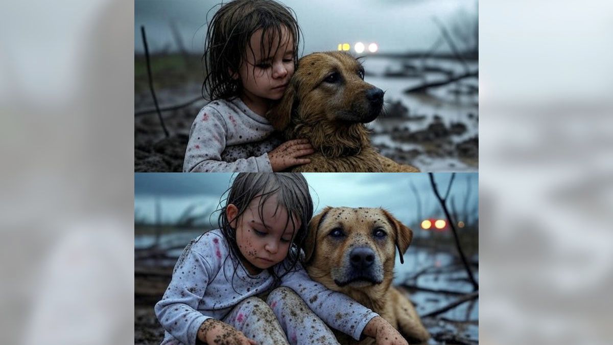 Toddler girl lost in Texas floods rescued by ‘guardian angel’ dog?
