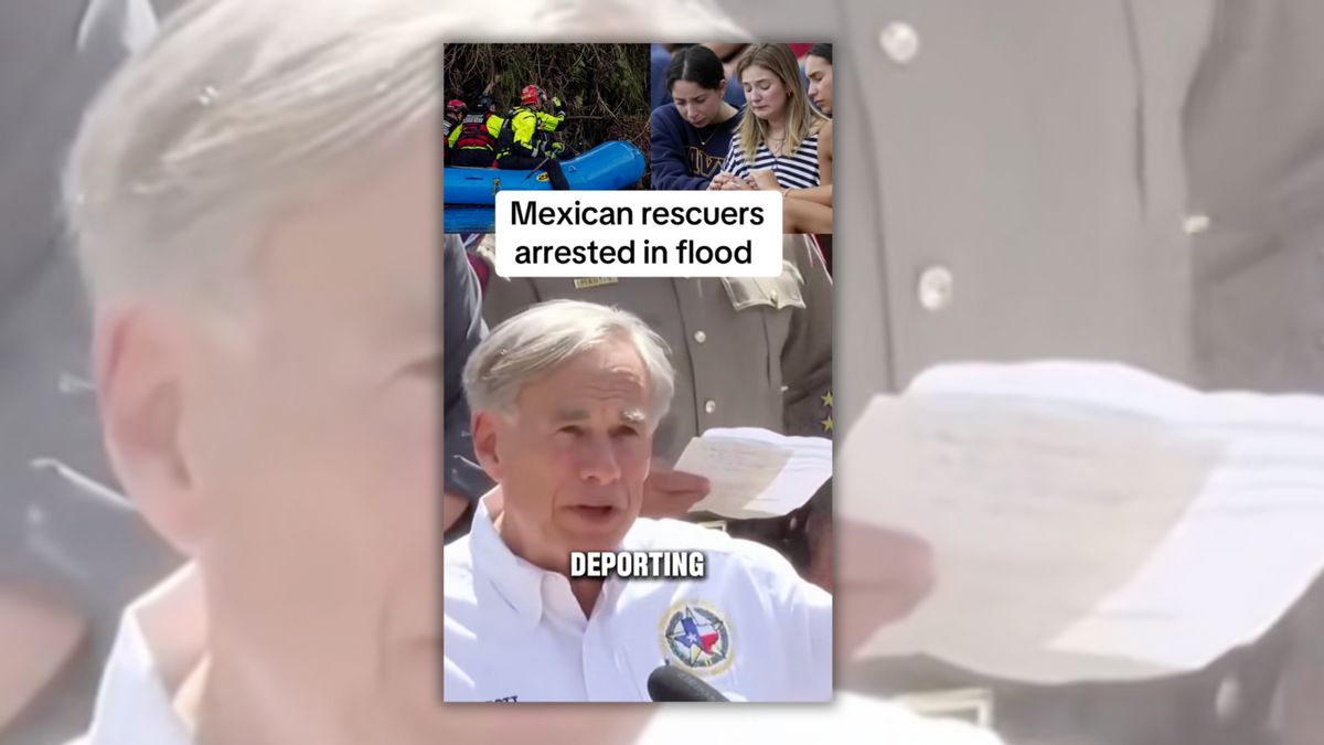 Clarifying claim ICE deported Mexican rescue workers who helped in Texas floods