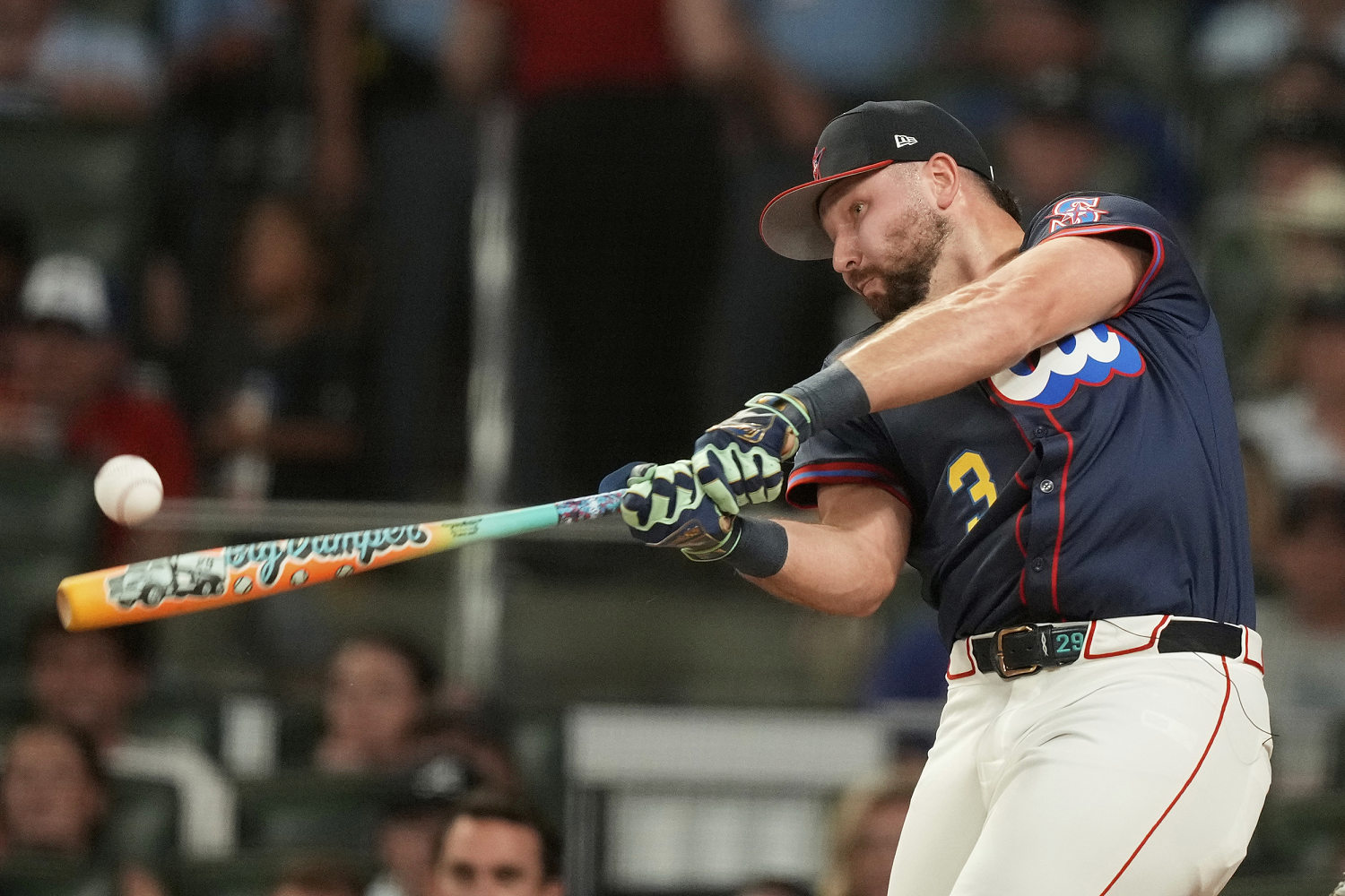 Seattle’s Cal Raleigh becomes first catcher and switch-hitter to win Home Run Derby