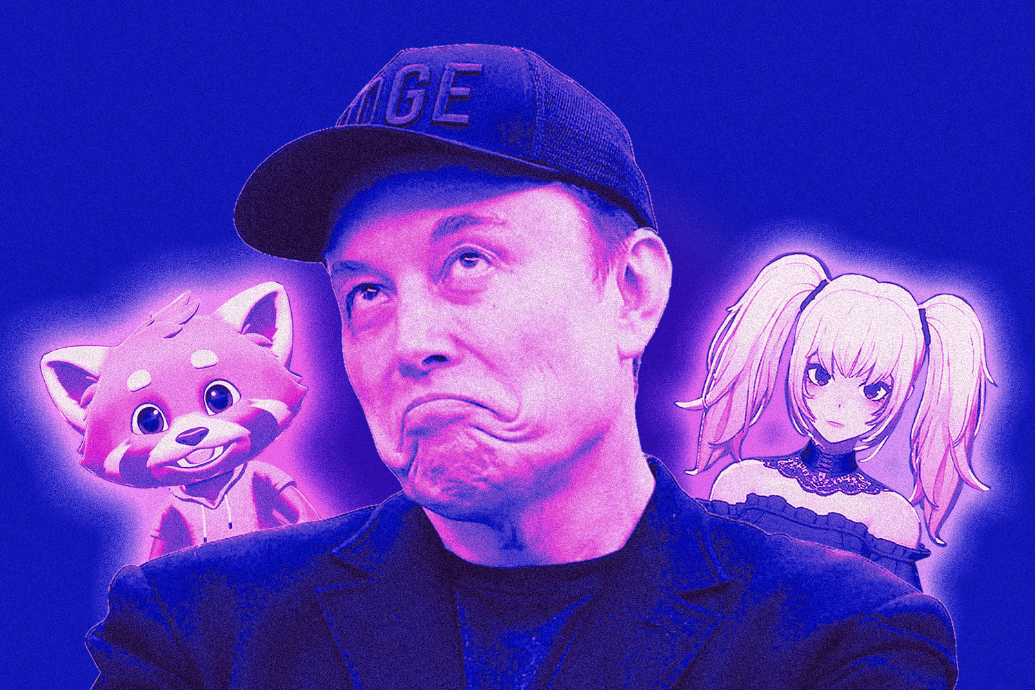 Musk’s new AI ‘companions’ include a flirty anime character and an anti-religion panda