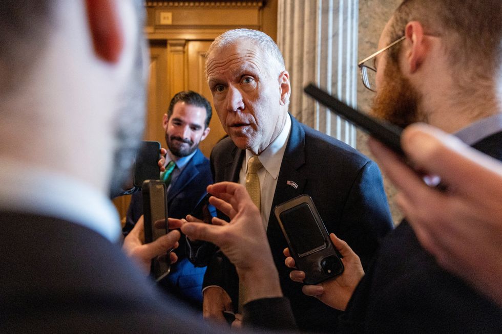 Thom Tillis touts ‘trailer park’ past as outgoing senator tough talks Trump