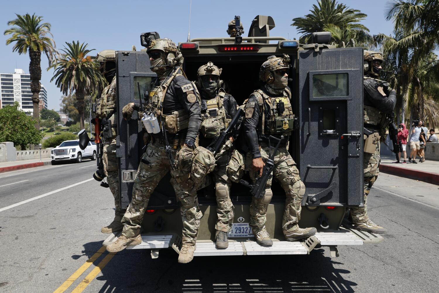 Contributor: Stunts in L.A. show Democratic states and cities that Trump’s forces can invade anytime