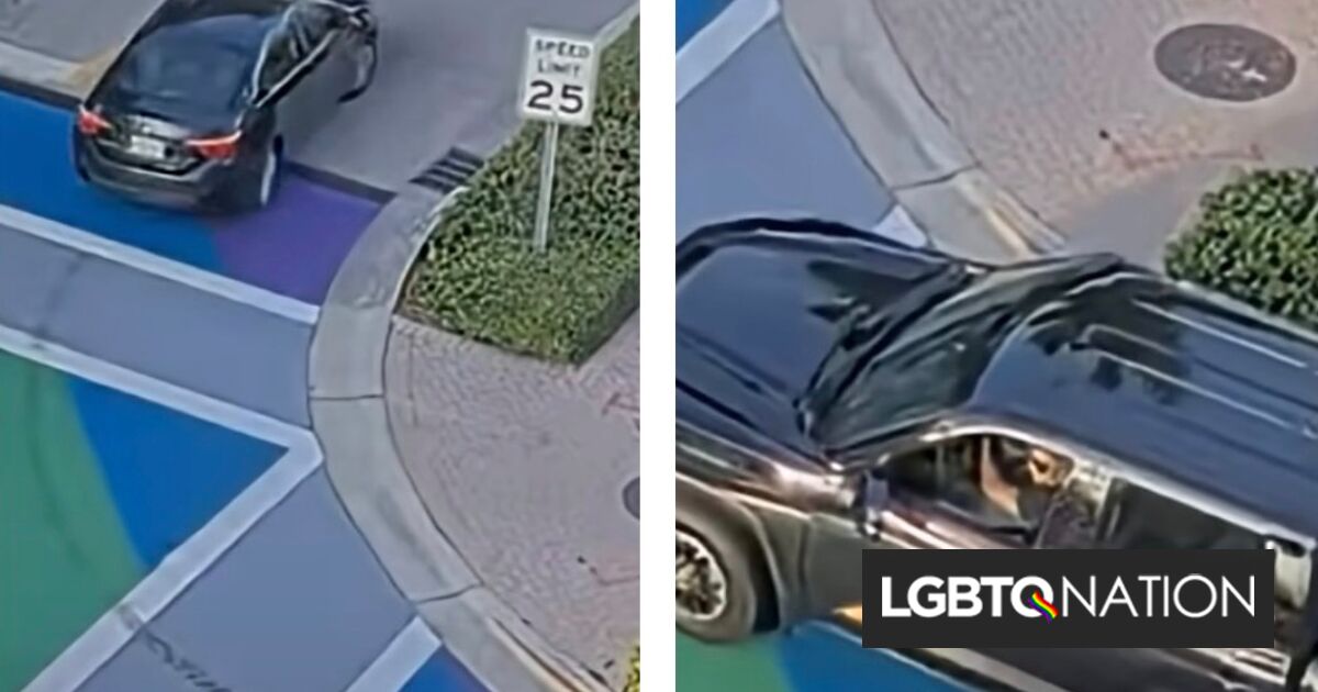 Rainbow crosswalk honoring Pulse victims vandalized for the third time