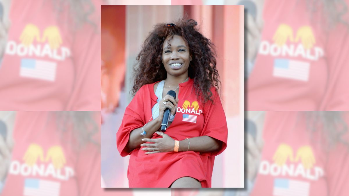 Photo of SZA wearing shirt supporting Trump isn’t what it seems