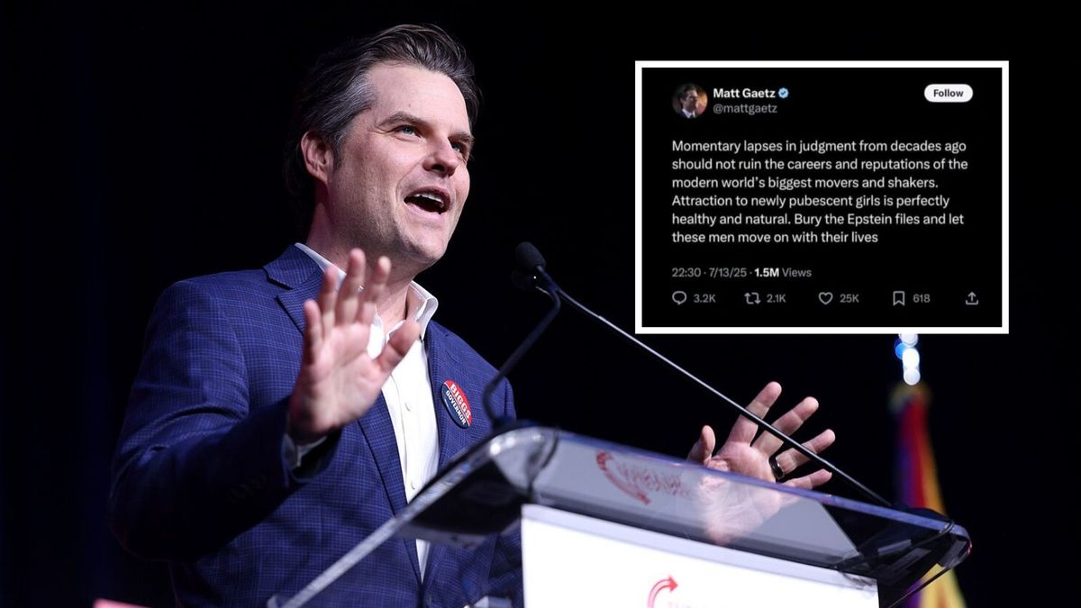 Don’t fall for fake Matt Gaetz post about Epstein files and ‘attraction to newly pubescent girls’