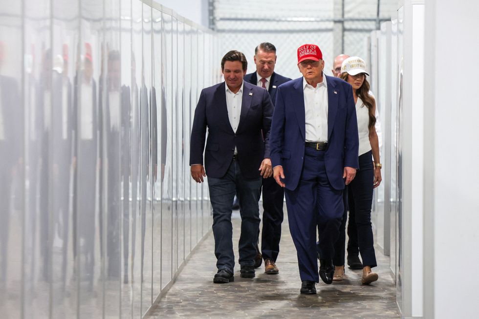 ‘Dark chapter’: Alligator Alcatraz inmates unite to sue Trump admin