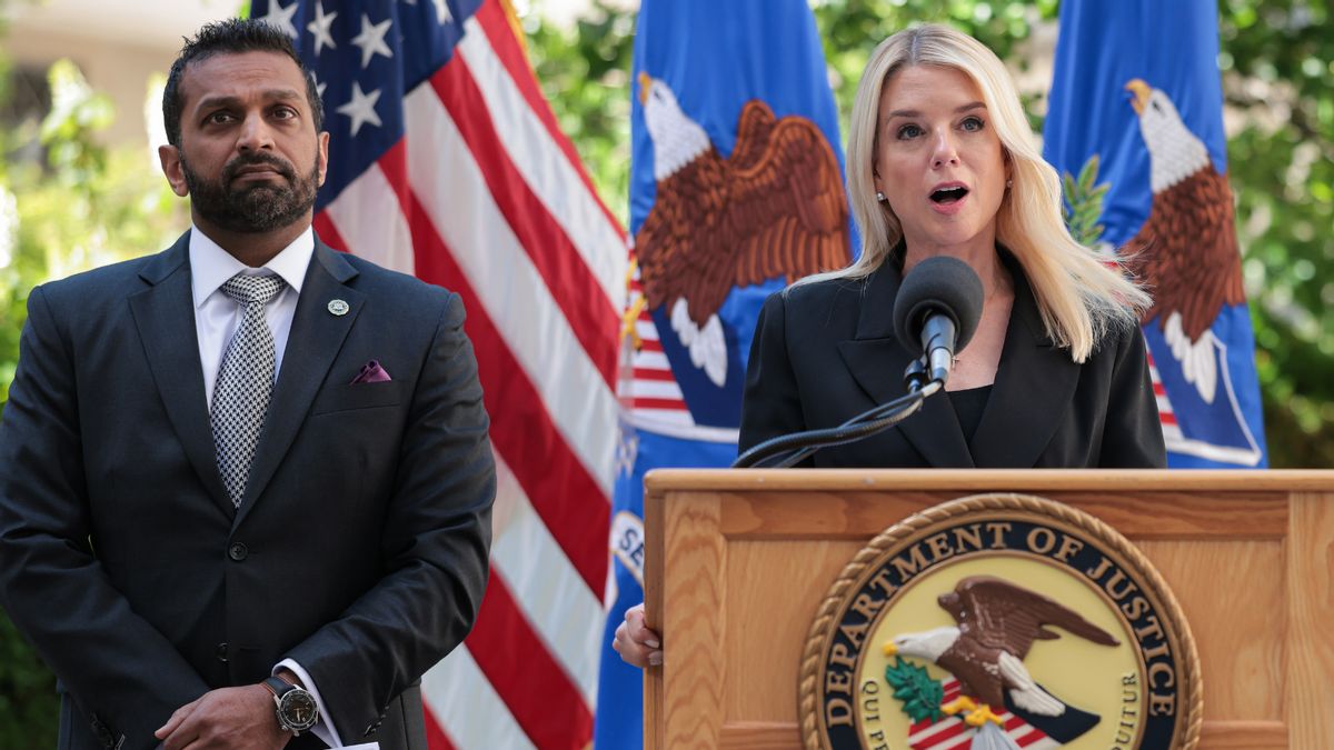 Pam Bondi’s letter to Kash Patel about Epstein files makes rounds online