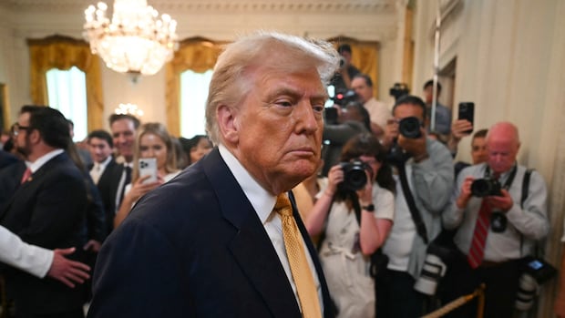 Trump denies writing birthday message to Epstein described in Wall Street Journal report