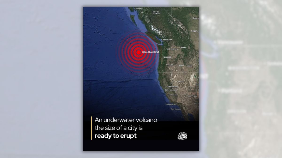 Undersea volcano off Oregon coast could erupt in 2025, but isn’t a threat to people