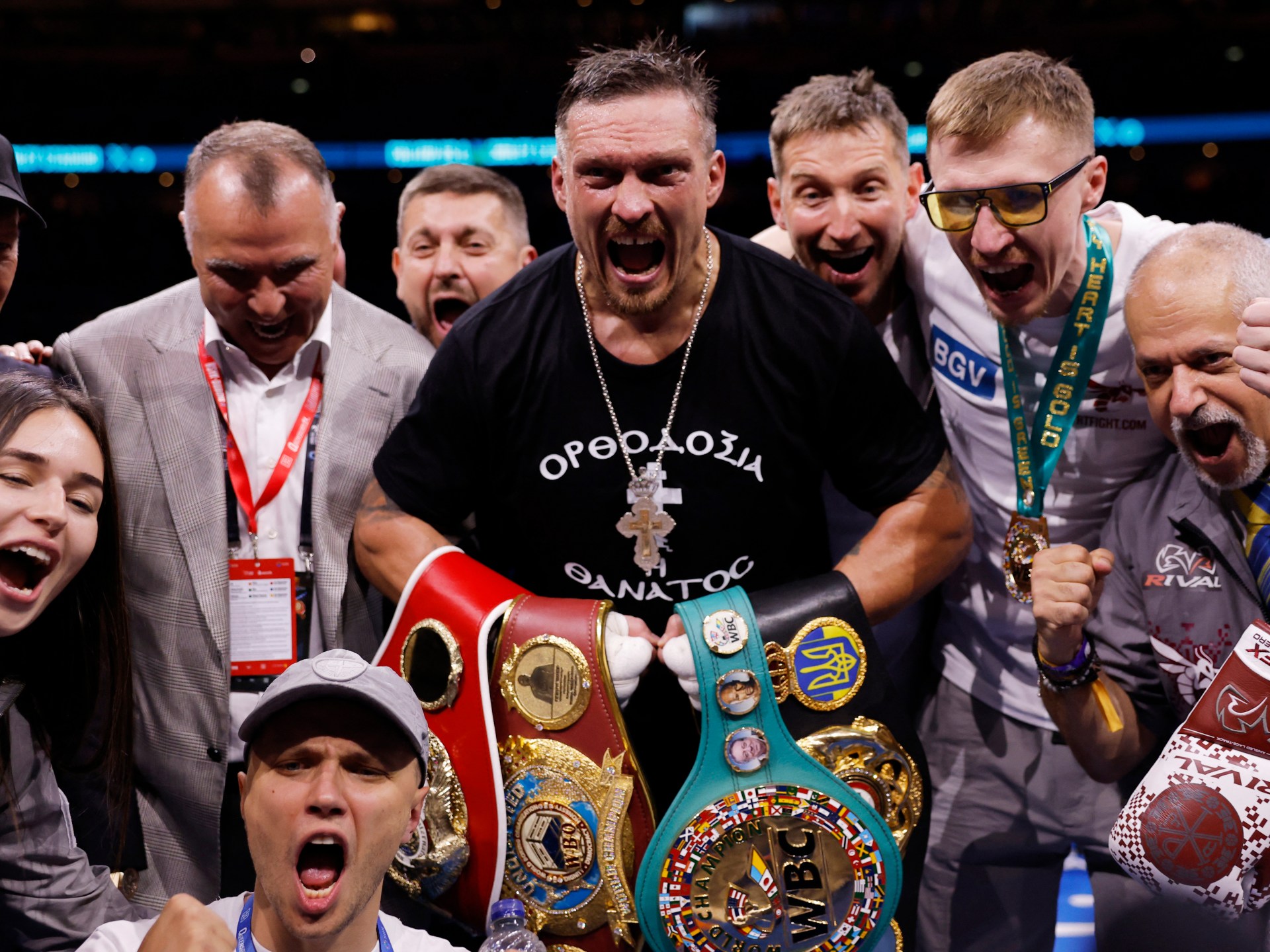 Usyk knocks out Dubois in fifth to unify heavyweight boxing belts
