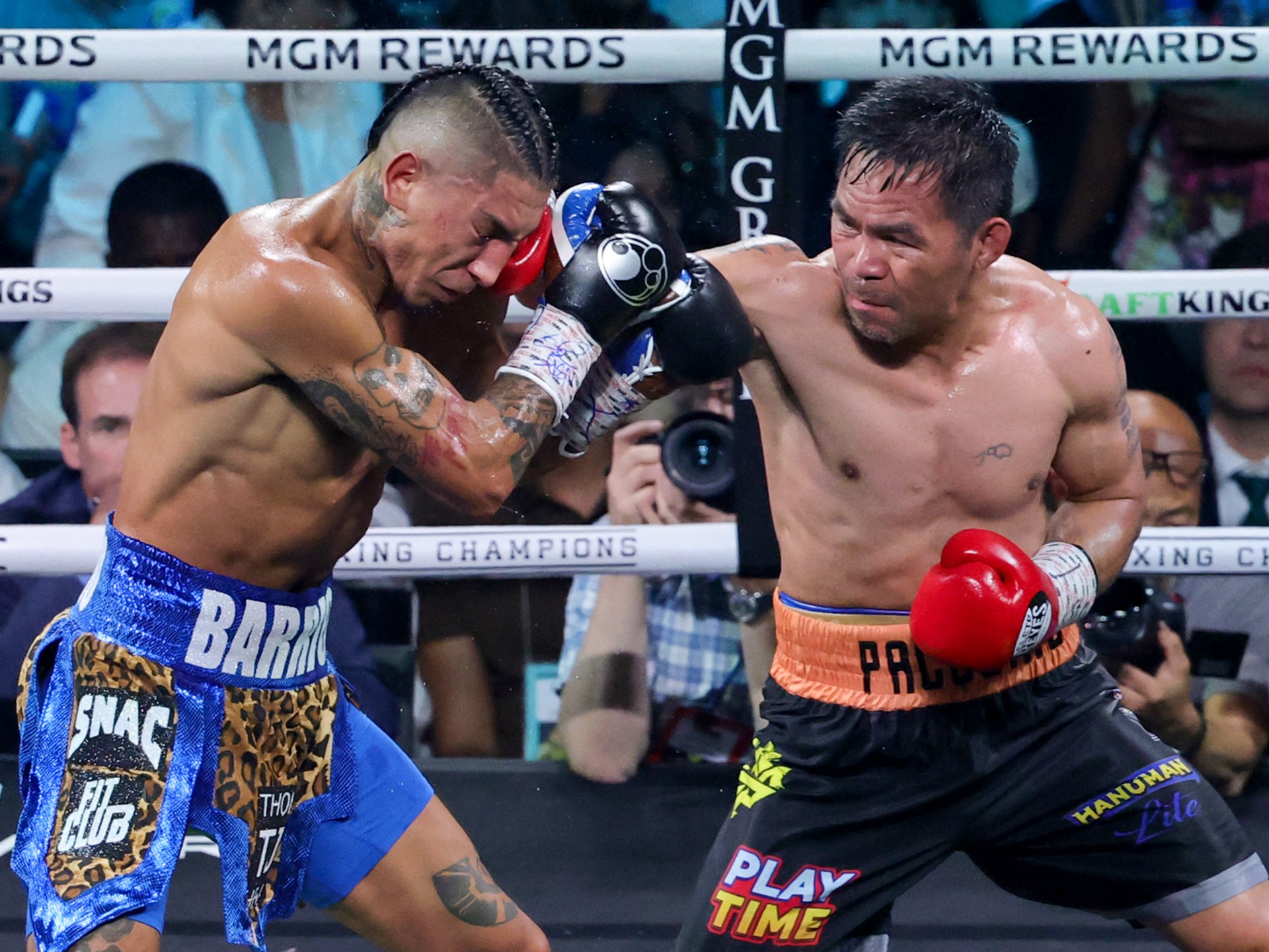 Manny Pacquiao, Mario Barrios fight to majority draw
