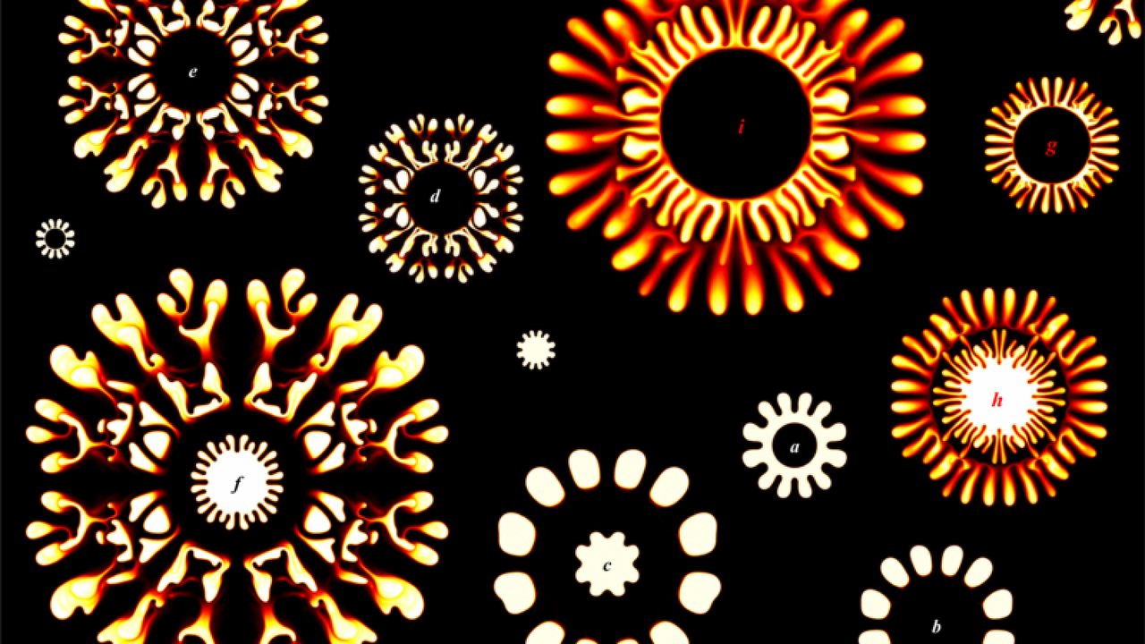 Trippy liquid ‘fireworks’ appear when scientists try to mix unmixable fluids