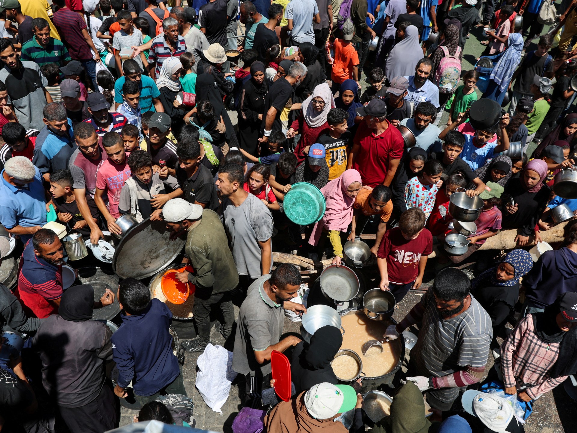 #GazaIsStarving trends on social media as Israel kills hungry Palestinians