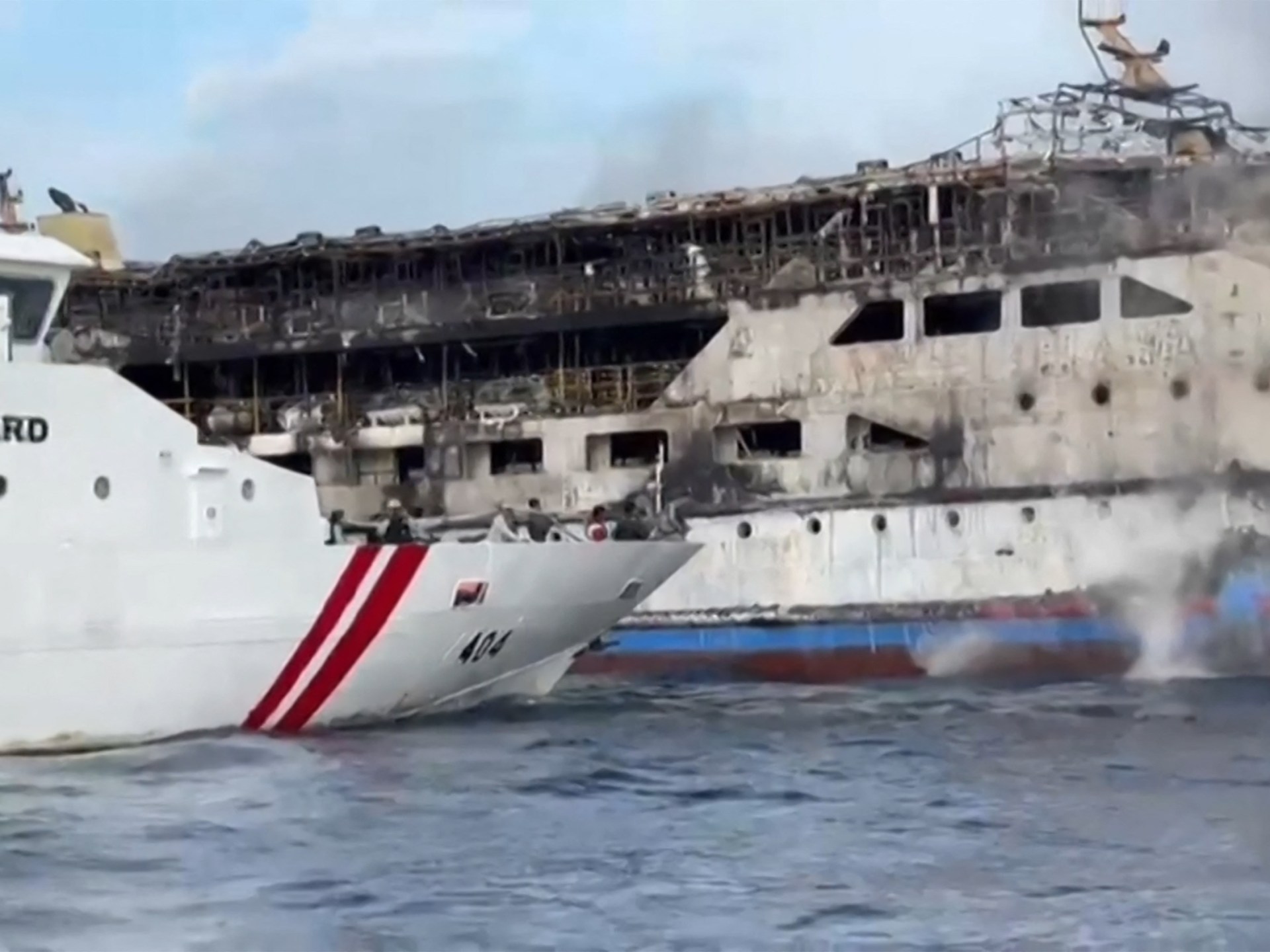 Fire on Indonesia ferry kills three, over 500 passengers jump to safety