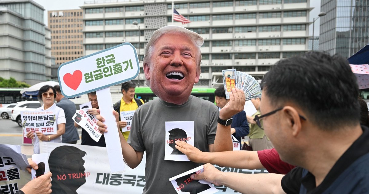 In South Korea, Trump’s tariff threats place US love affair under strain