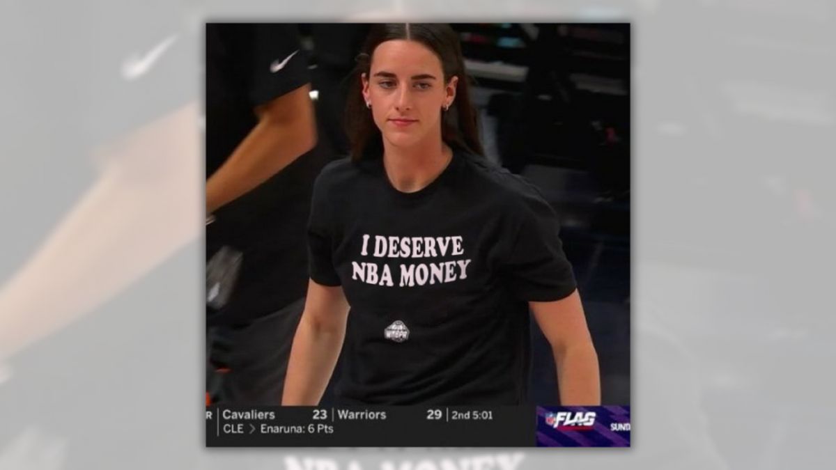 Caitlin Clark wore ‘I deserve NBA money’ shirt at 2025 WNBA All-Star Game?