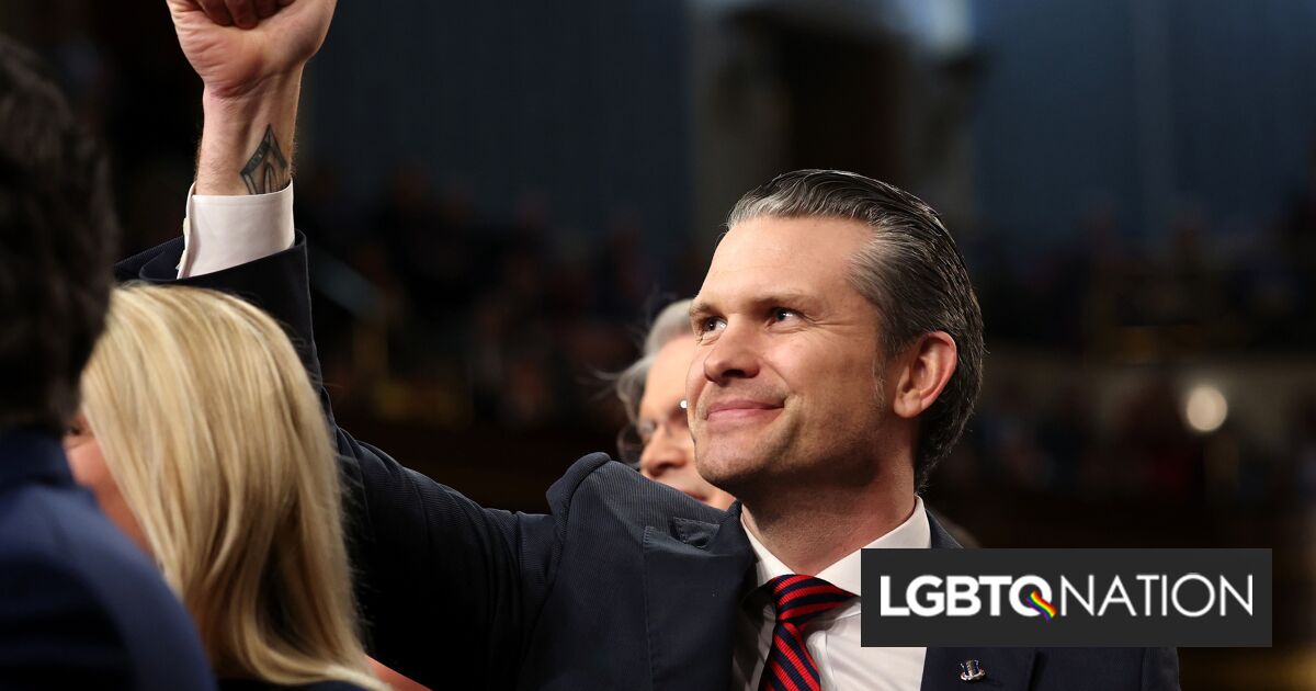 Pete Hegseth’s new top military priority: monitoring trans people’s bathroom usage