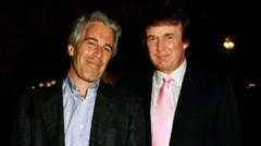 White House pushes back after reports Trump is named in Epstein files