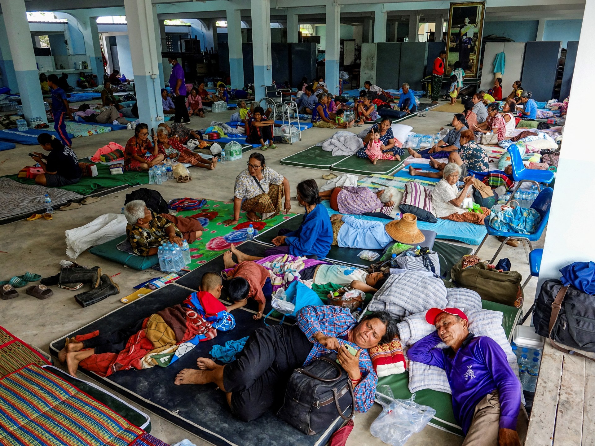 Thailand-Cambodian clashes force 100,000 into shelters on Thai border