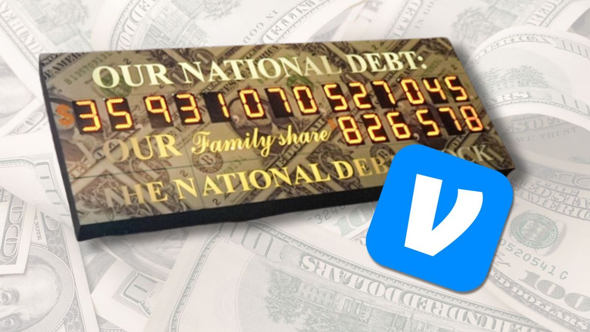 Can you Venmo the government to pay off the national debt? It’s one option