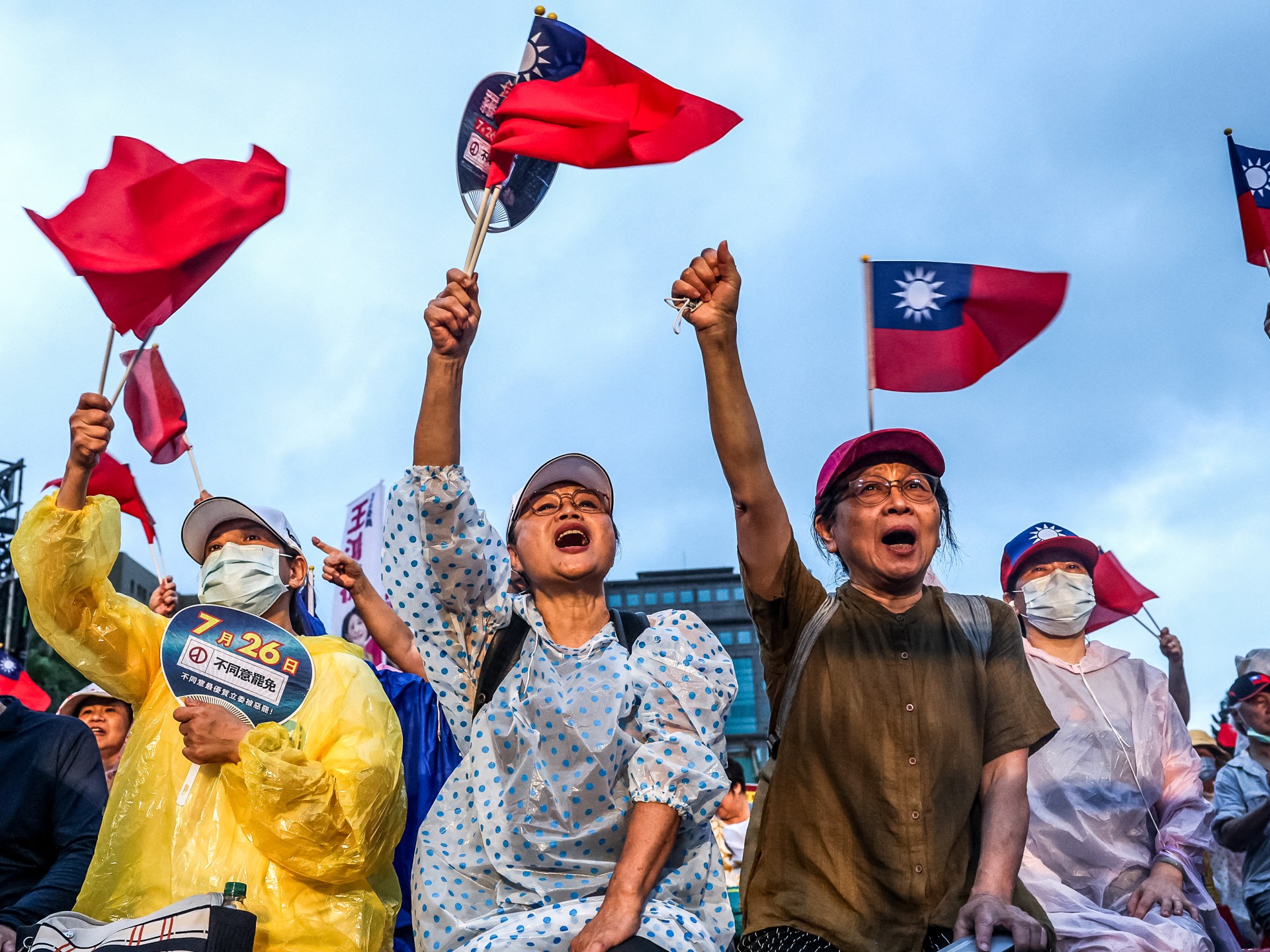 Polls open in Taiwan’s key ‘recall election’ closely watched by China
