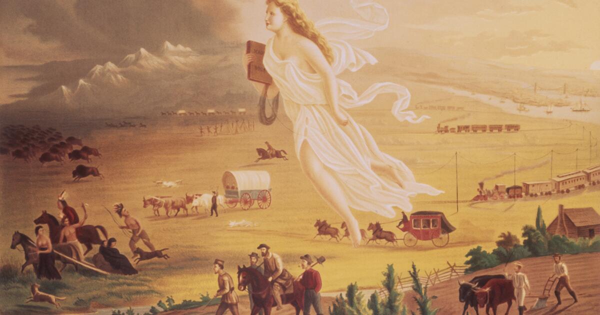 Arellano: With Manifest Destiny art, DHS goes hard on ‘white makes right’