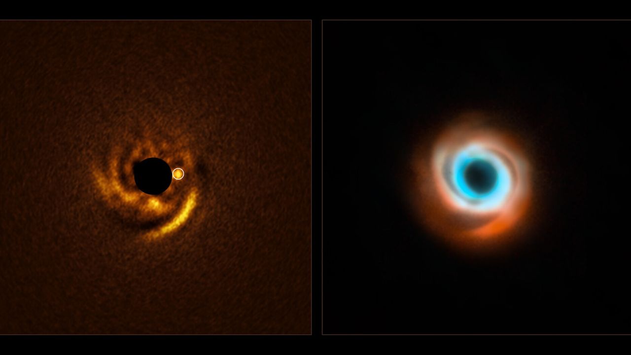 Astronomers witness a newborn planet emerging from the dust around a sun-like star: Space photo of the week