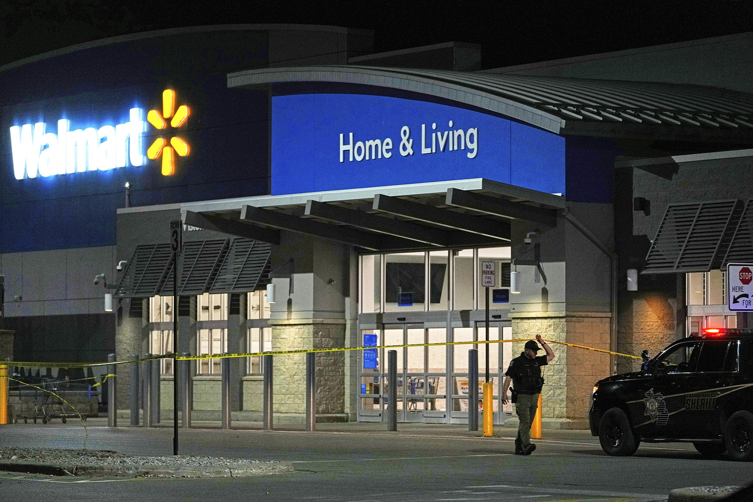 Walmart stabbing suspect has a history of assaults, police say, but motive is unknown
