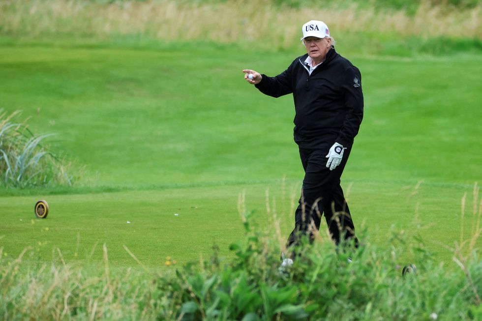 Trump whined that the Secret Service made it harder for him to cheat at golf: report