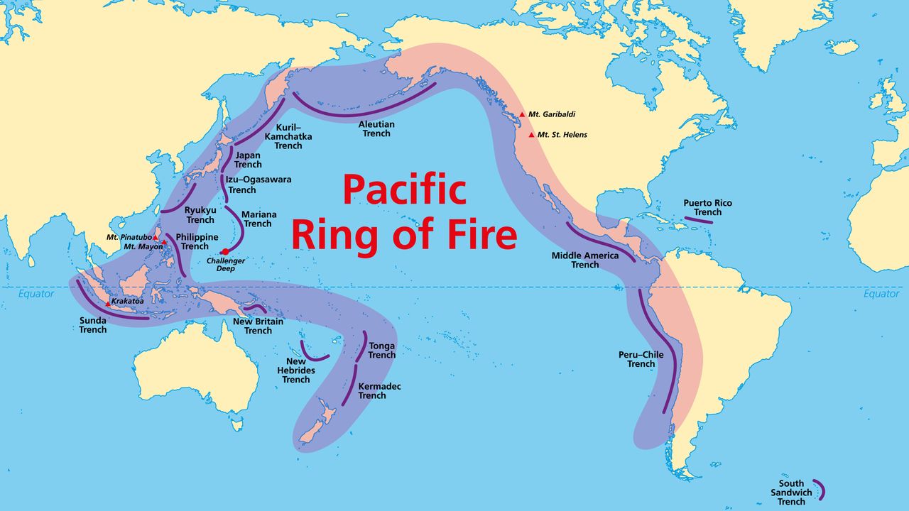 What is the Pacific Ring of Fire?