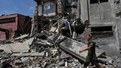 Russian strikes kill 25 in Ukraine, as Trump confirms deadline for talks