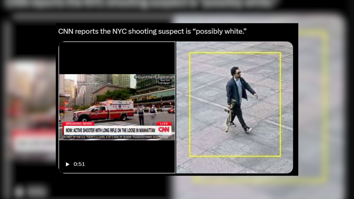CNN referred to New York shooter as ‘possibly white.’ Here’s context