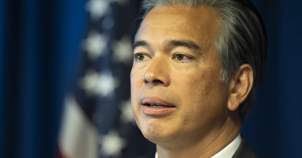 California’s top prosecutor floats pathway to boost Democrats in Congress