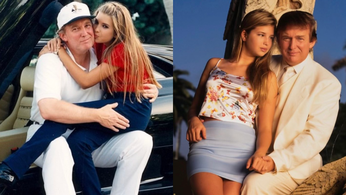Old photos of Trump with Ivanka are spreading widely online