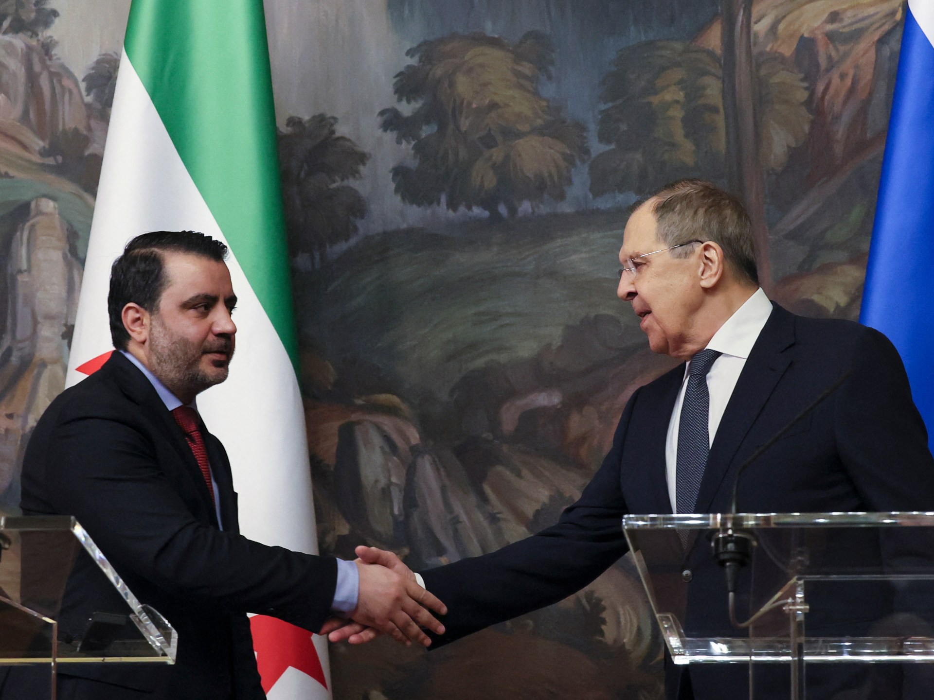 Syria wants Russia ‘by our side’ in new government’s first Moscow visit