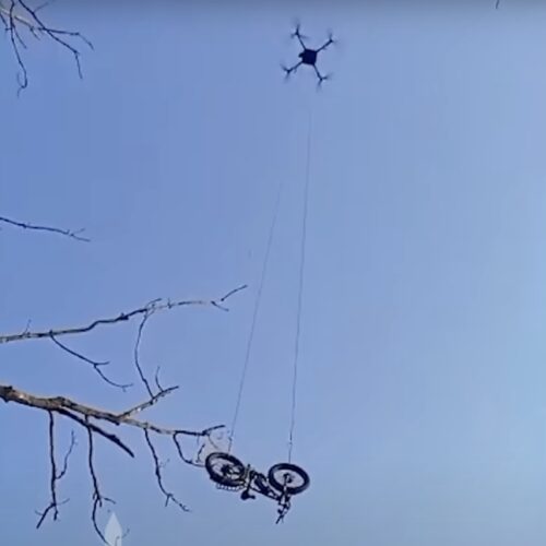 Ukraine rescues soldier via drone delivery of complete e-bike