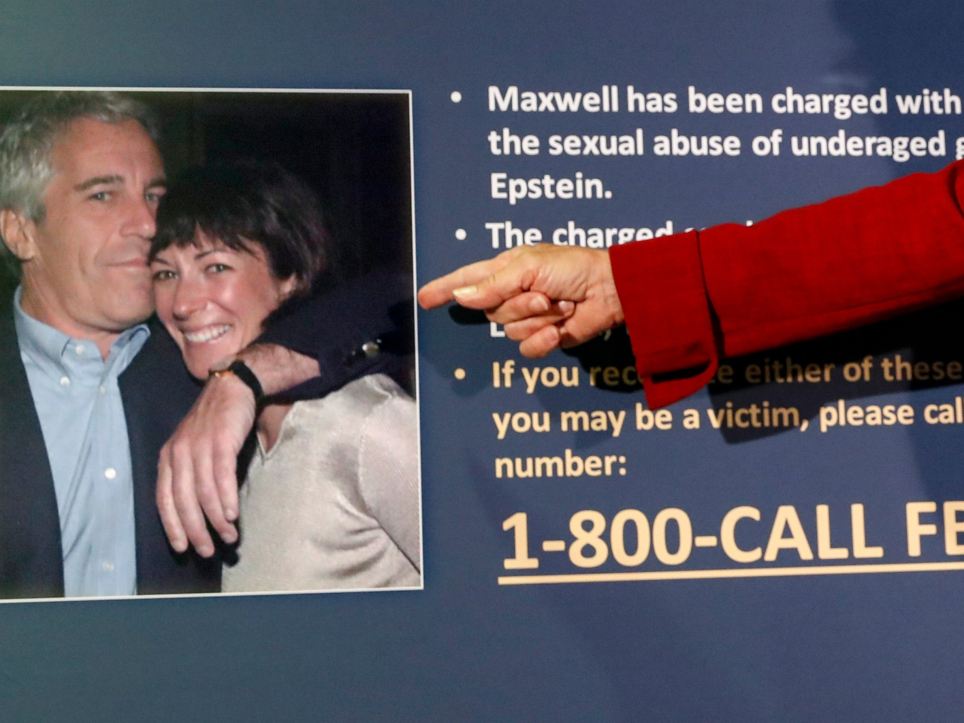 Epstein victims claim ‘cover up’ as Maxwell moved to low-security prison