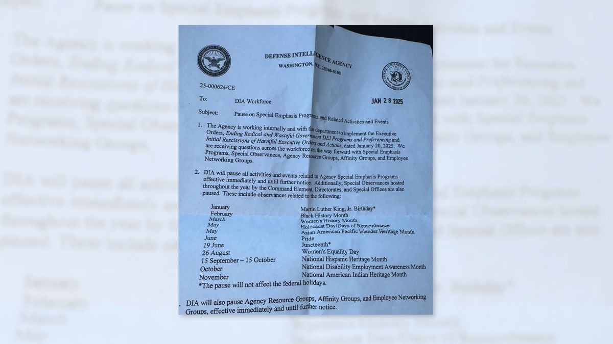 Alleged Defense Agency Memo Pauses Observance of Black History Month, Pride, Others