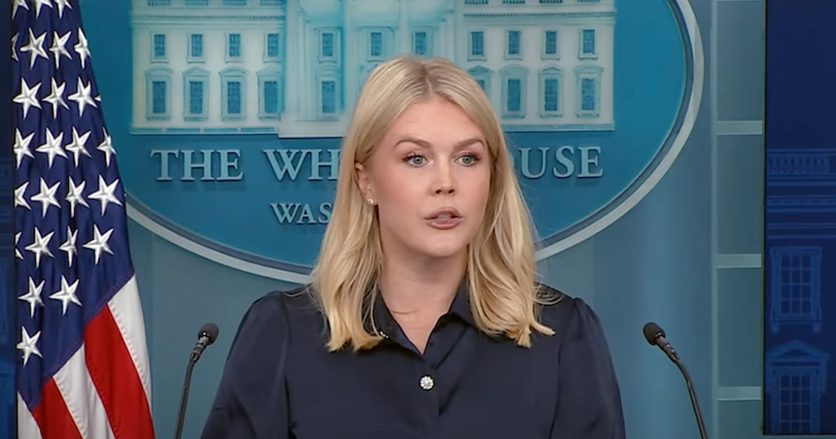 Karoline Leavitt says the president plans to extort schools into ending gender-affirming care