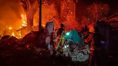 Ukraine drone attack sparks fire at Sochi oil depot, Russian authorities say
